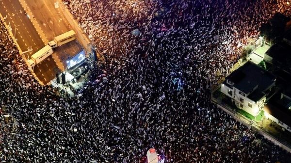 Более 630 тыс. человек вышли на акции протеста по всему Израилю<br />

